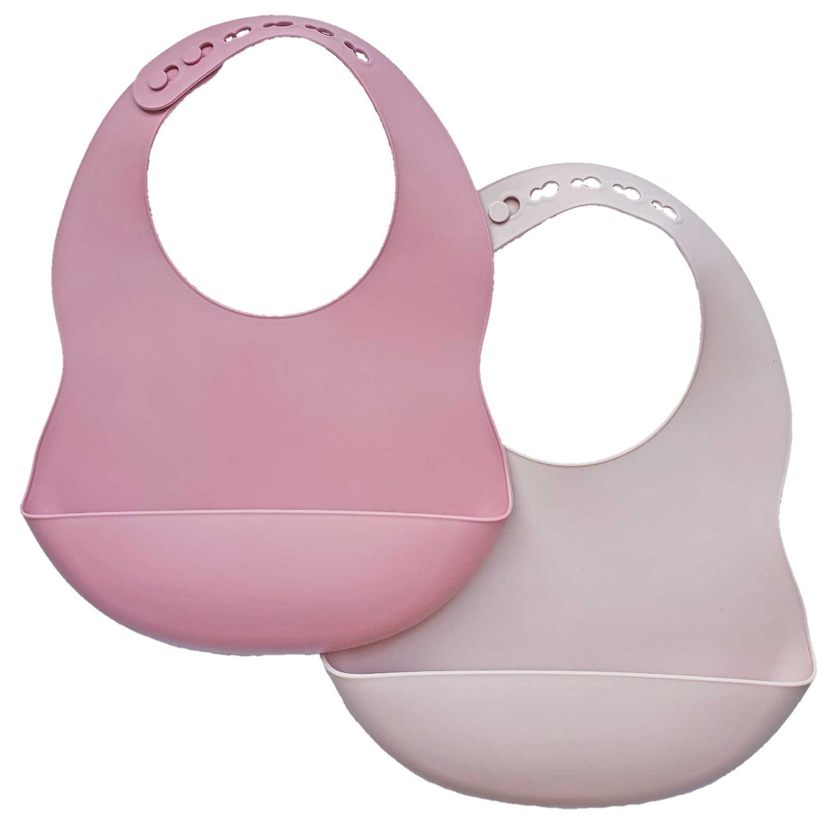 Savlesmæk Silikone 2-pak Rosa-Lilla