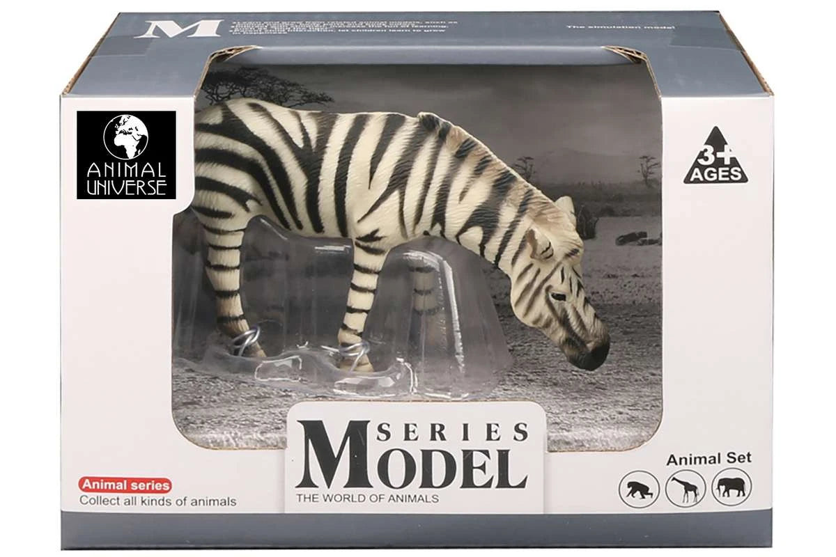 Animal Universe Zebra åben æske vestergaard