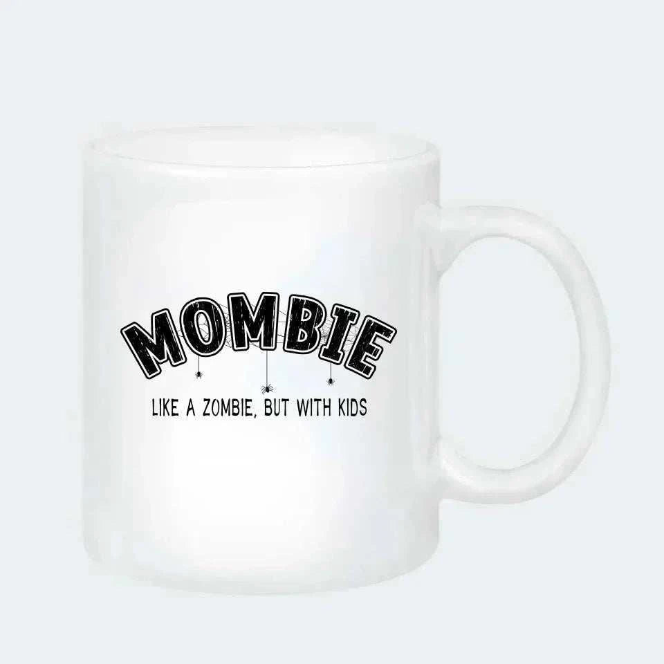 Mombie, Keramik krus 330 ml hvid