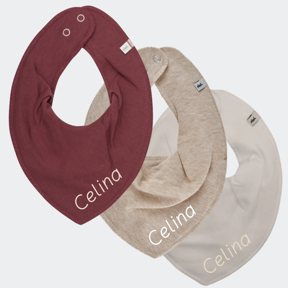Savlesmæk 3 stk – New Marron, Sandshell Melange og White