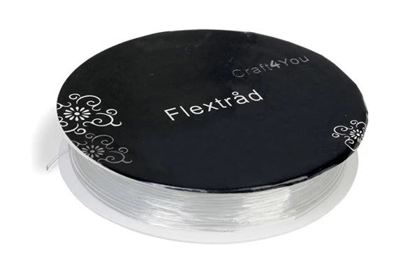 Flextråd 0,8 mm ca. 8m, klar