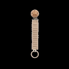 Pacifier Clip Knitted - Vanilla