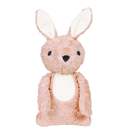 Rosa kanin bamse i økologisk bomuld fra Franck & Fischer