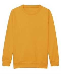 Sweatshirt i Mustard med/uden navn