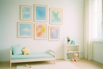 AI-genererede plakater til børneværelset: hvad er det, og hvordan vælger du stil?