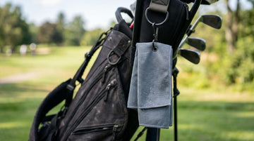 Golfhåndklæde med navn til runden | Min Egen Verden