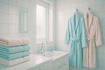 Håndklæder med navn vs. badekåber med navn: hvad passer til dit behov?