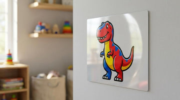 Sammenligning: metalplakater, fotolærred eller plakatpapir til børnemotiver