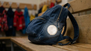 Rygsæk med navn med refleks og brystspænde – sikkerhed til børnehaven