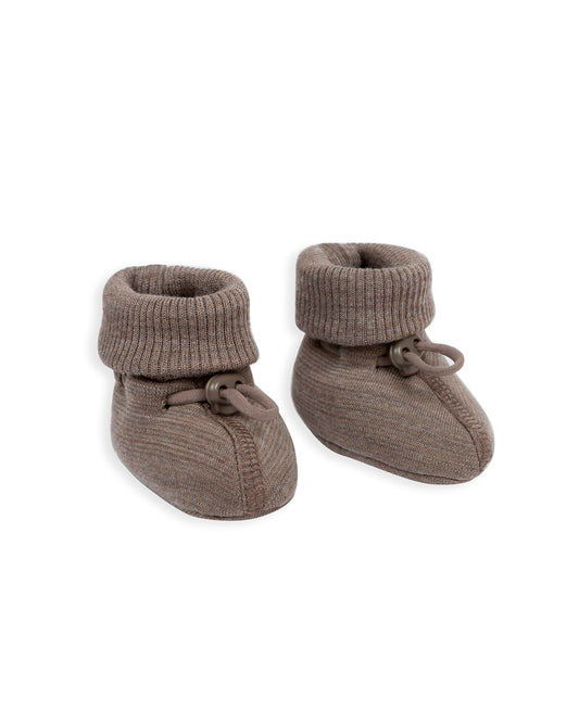 Futter, uldfleece, natur melange smallstuff