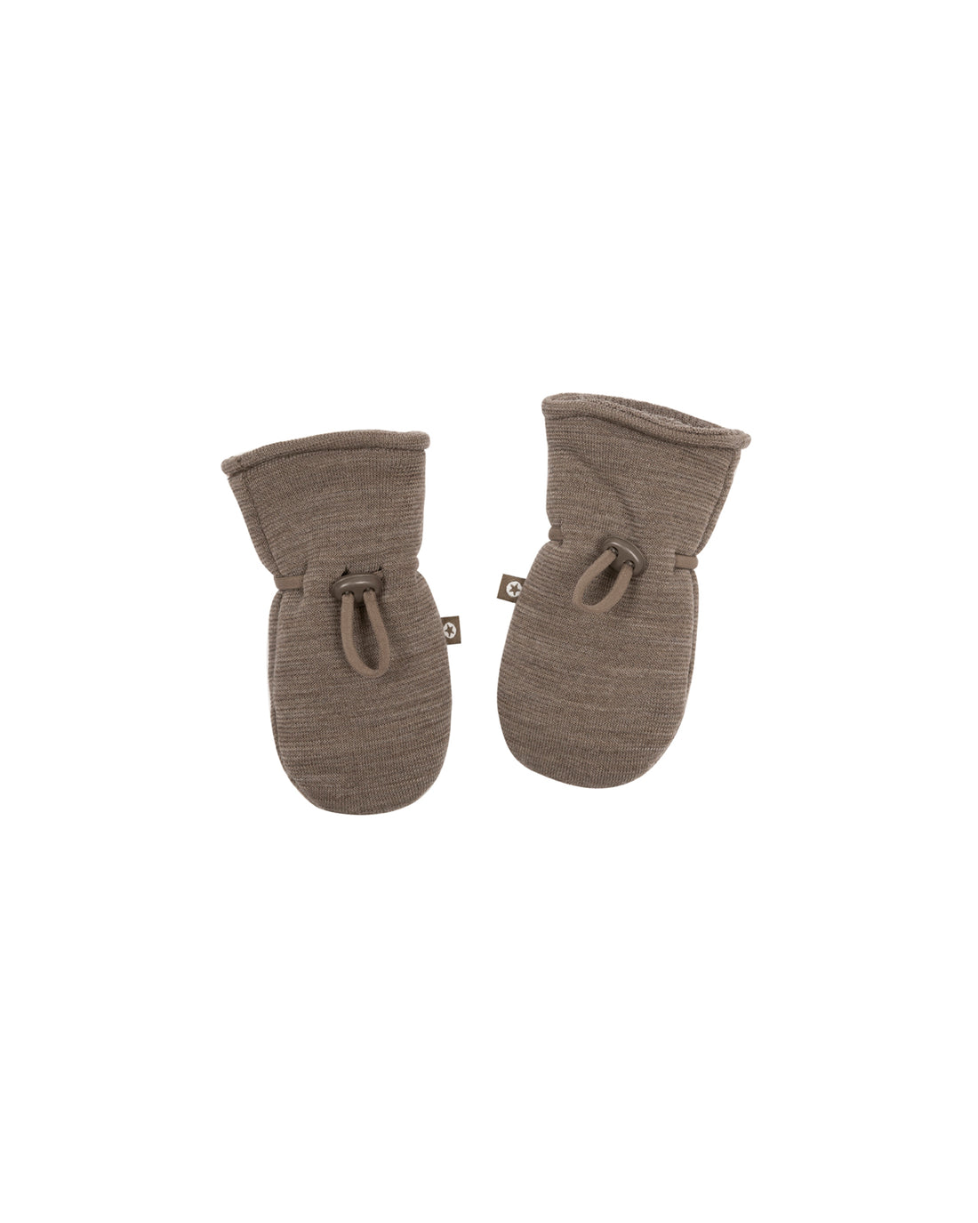 Luffer, uldfleece, natur melange smallstuff