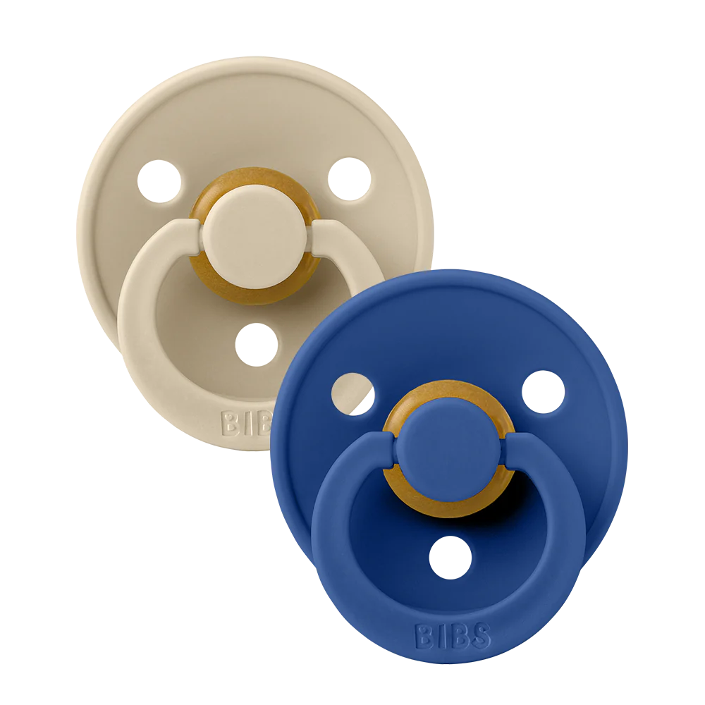 Colour 2 Pack - Vanilla/Cornflower str 2 Alm produkt BIBS