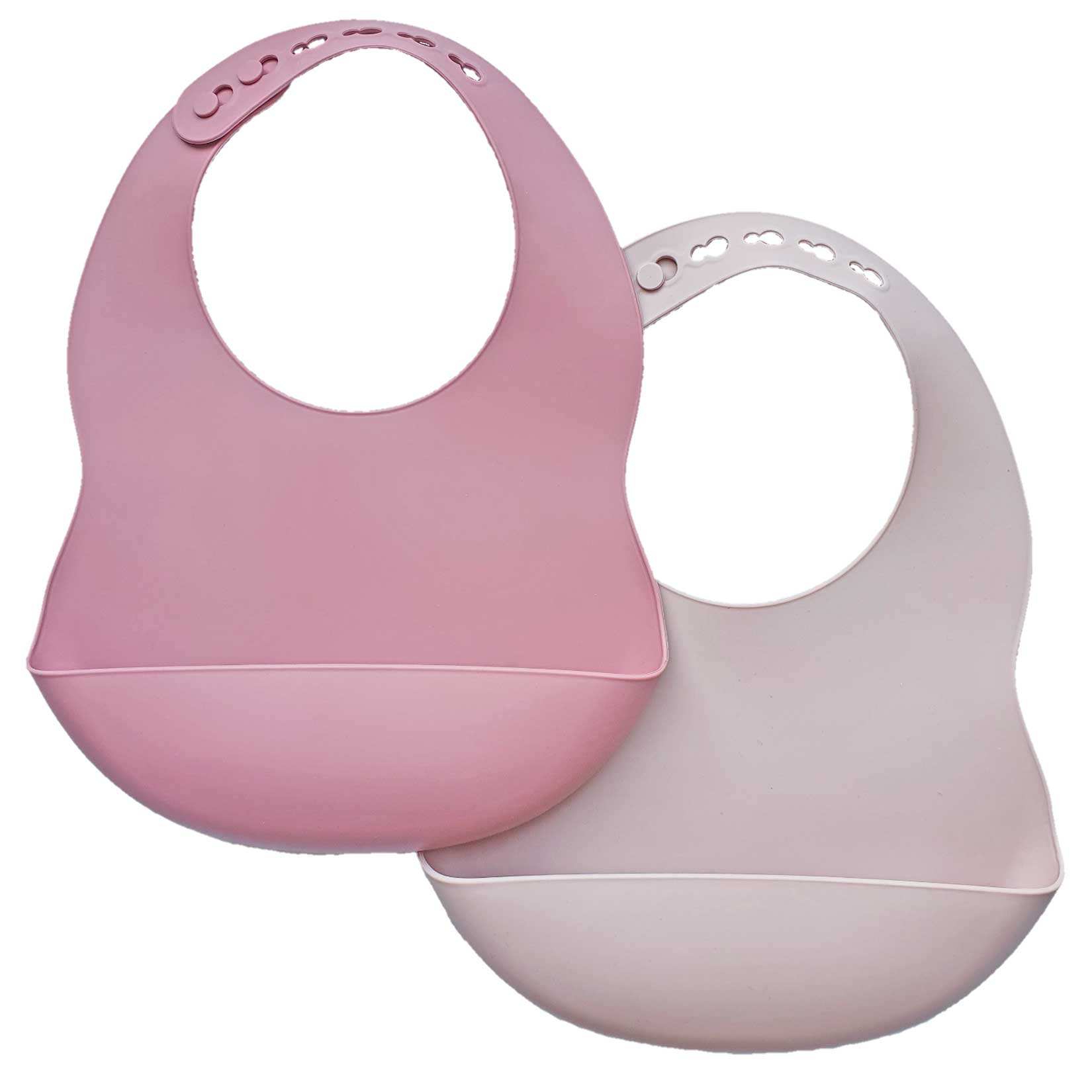 Savlesmæk Silikone 2-pak Rosa-Lilla