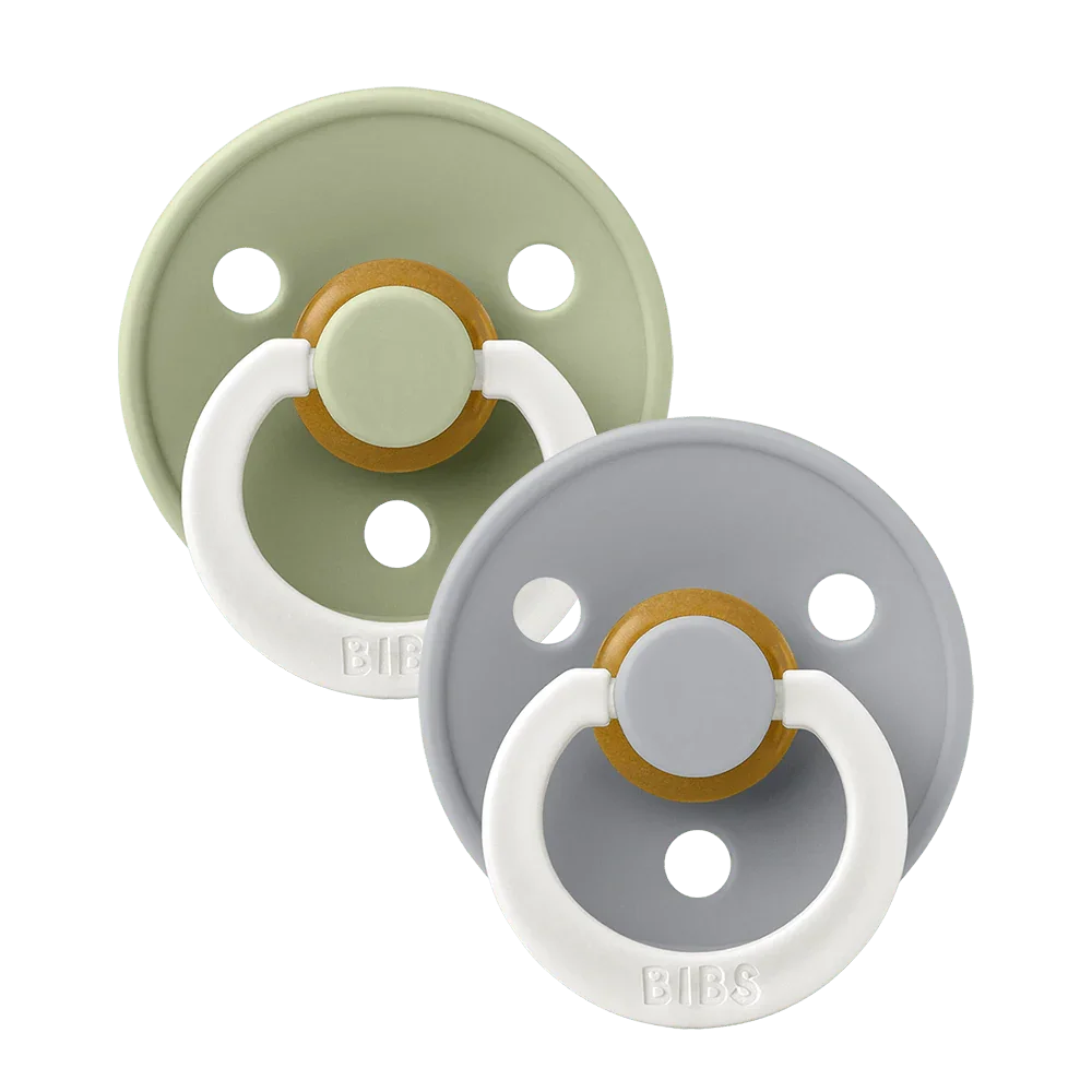 BIBS Colour Glow Sut - Str. 2 (6+ mdr.) Babyprodukter BIBS