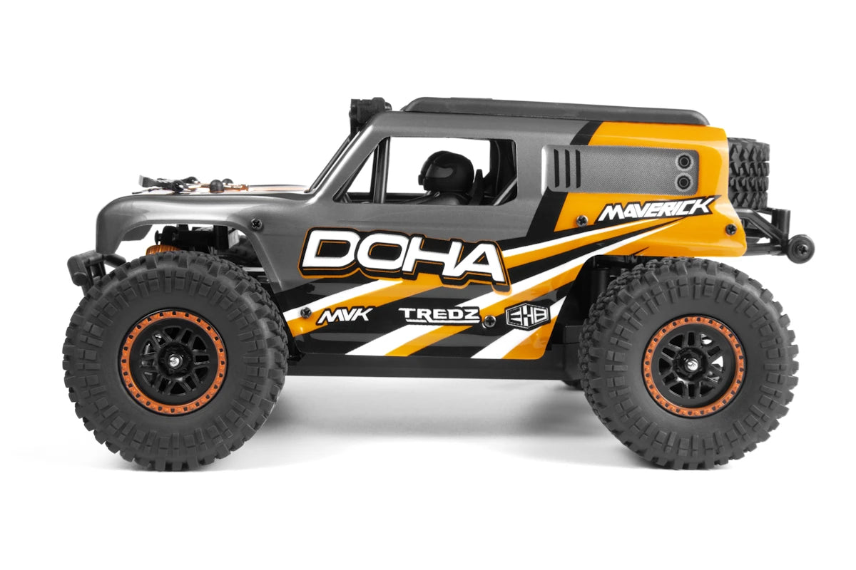 Maverick RC Maverick Doha 1/20 4WD Electric Truck – Orange