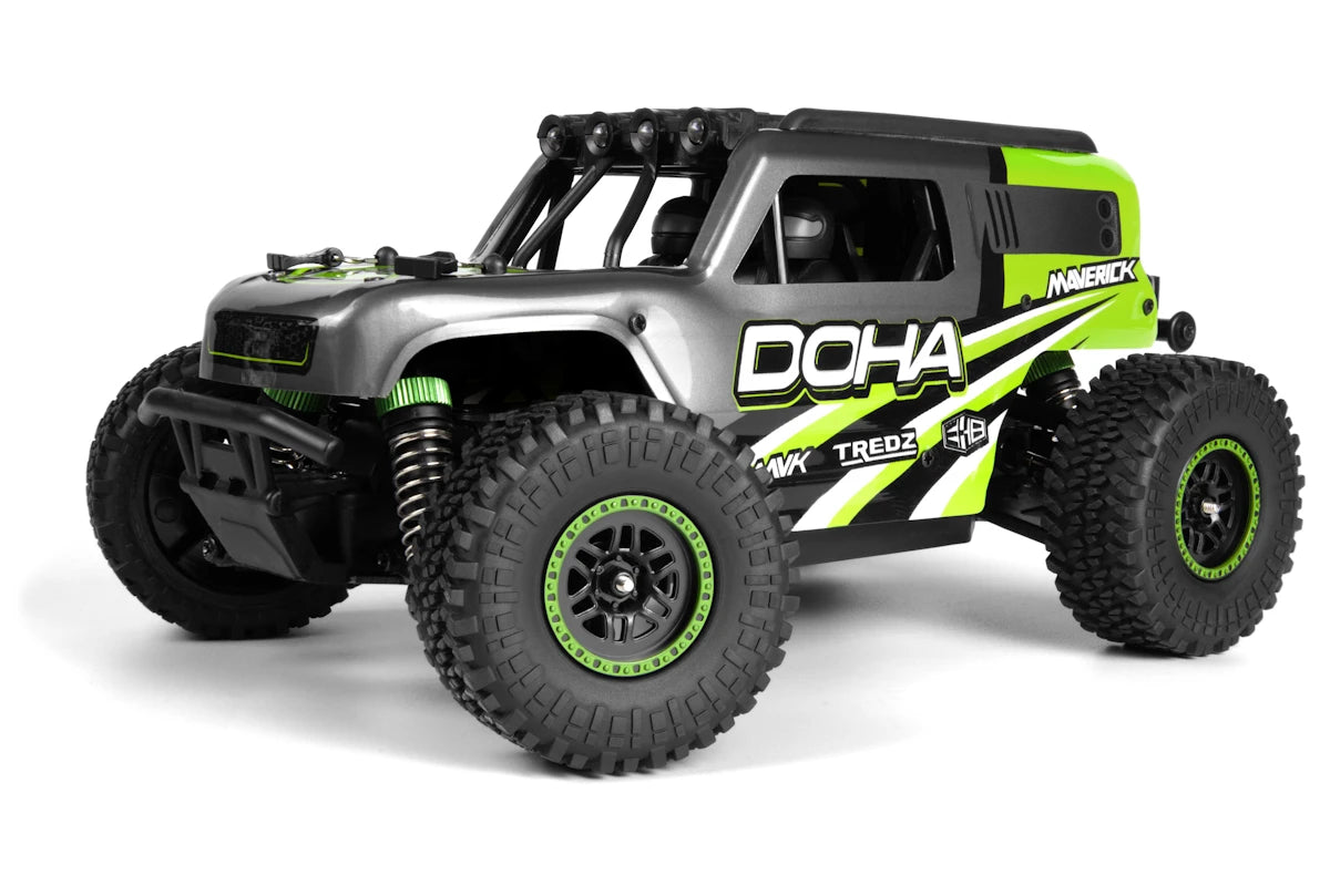 Maverick RC Maverick Doha Electric Truck - Green legetøj Min Egen Verden.dk