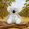 Koala bamse med navn Customizer TeeInBlue