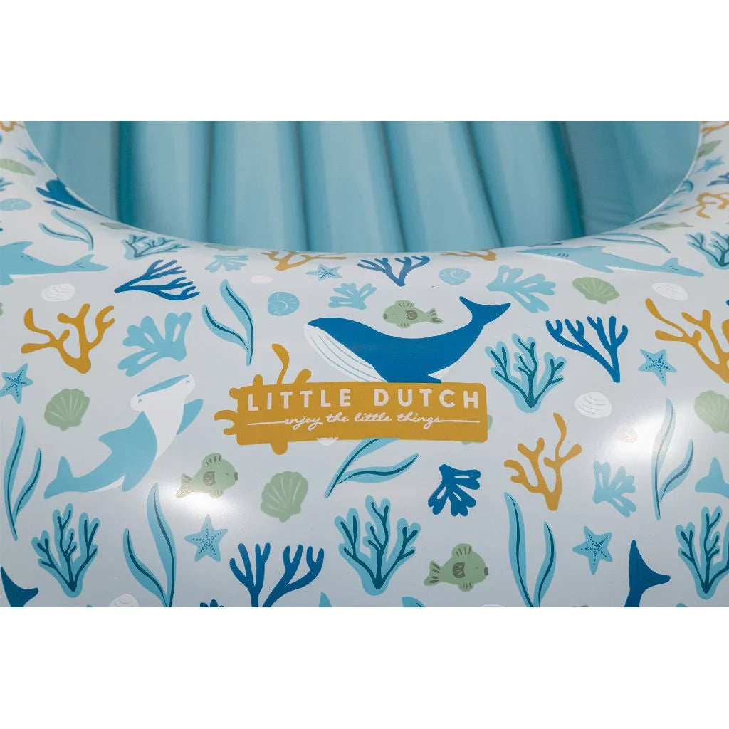 Little Dutch – Boat Ocean Dreams Blue 100 x 67 cm