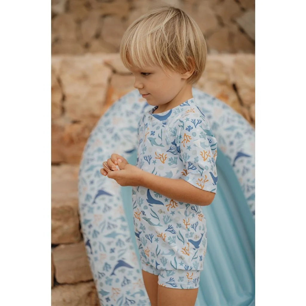 Little Dutch – Boat Ocean Dreams Blue 100 x 67 cm