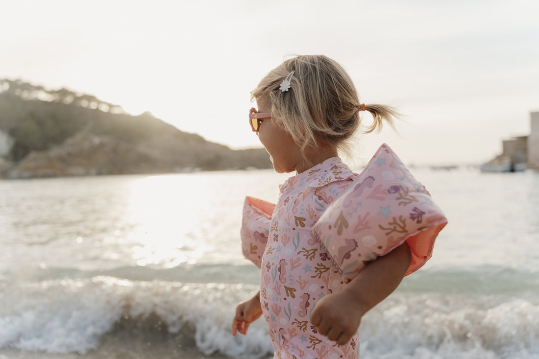 Little Dutch - Badevinger Ocean Dreams Pink Alm produkt Minegenverden.dk