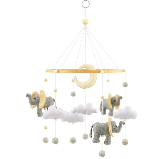 MOBIL: ELEFANTERNE Baby tilbehør Ulysse Couleurs d'Enfance