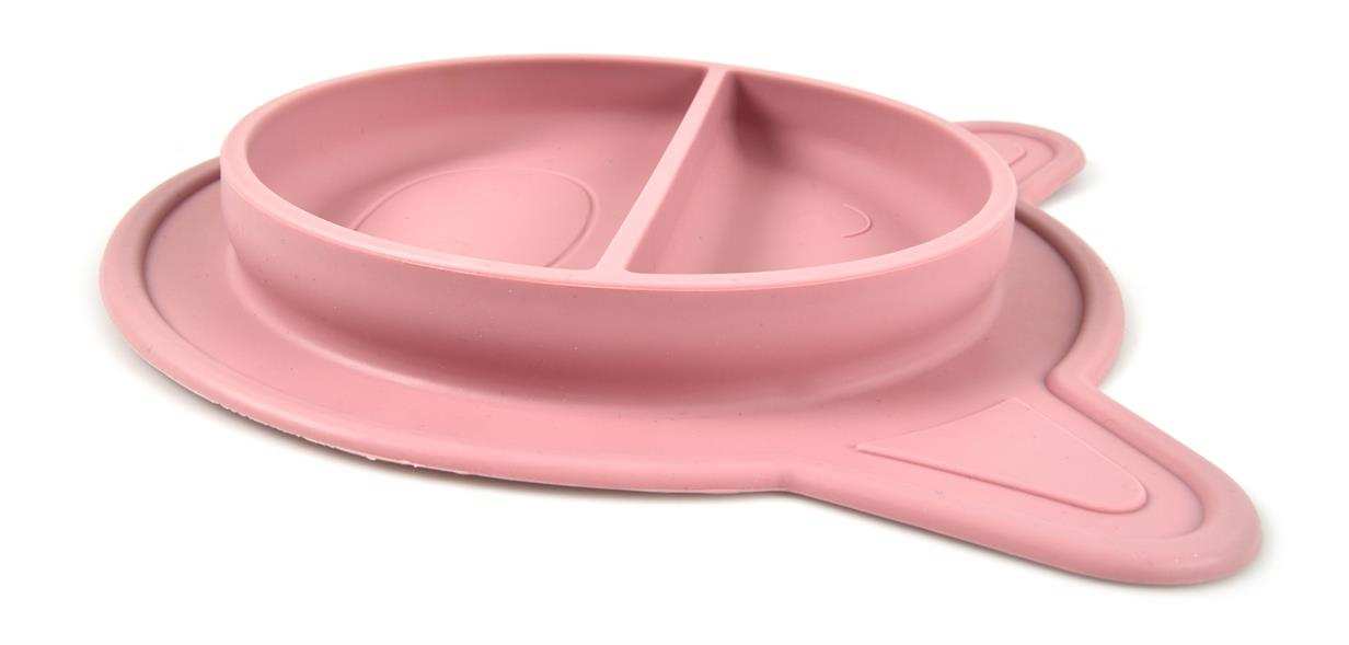Magni | Tallerken i Silikone LFGB rosa