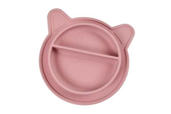 Magni | Tallerken i Silikone LFGB rosa