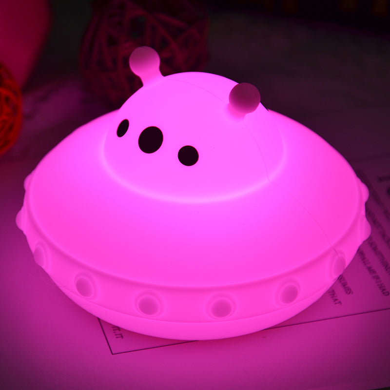 NITELITE Junior Ufo natlampe i blød silikone