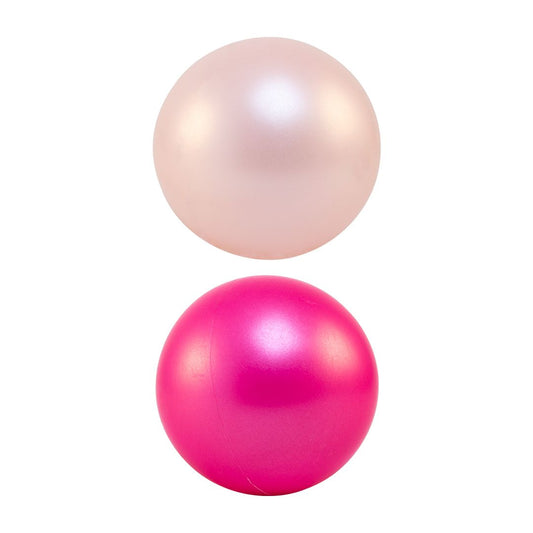 Magni | Bolde Ø15 cm. i hvid og pink, 2 stk.