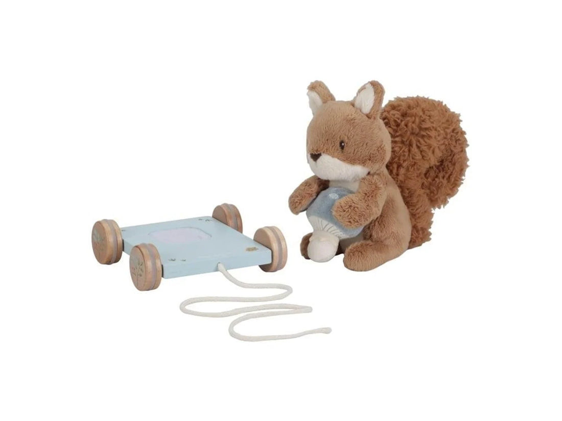 Little Dutch Pull-along Squirrel Forest Friends – produktbillede 1