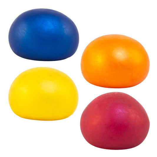 Mini | Stressbold 8 cm, blå, gul, orange eller rød