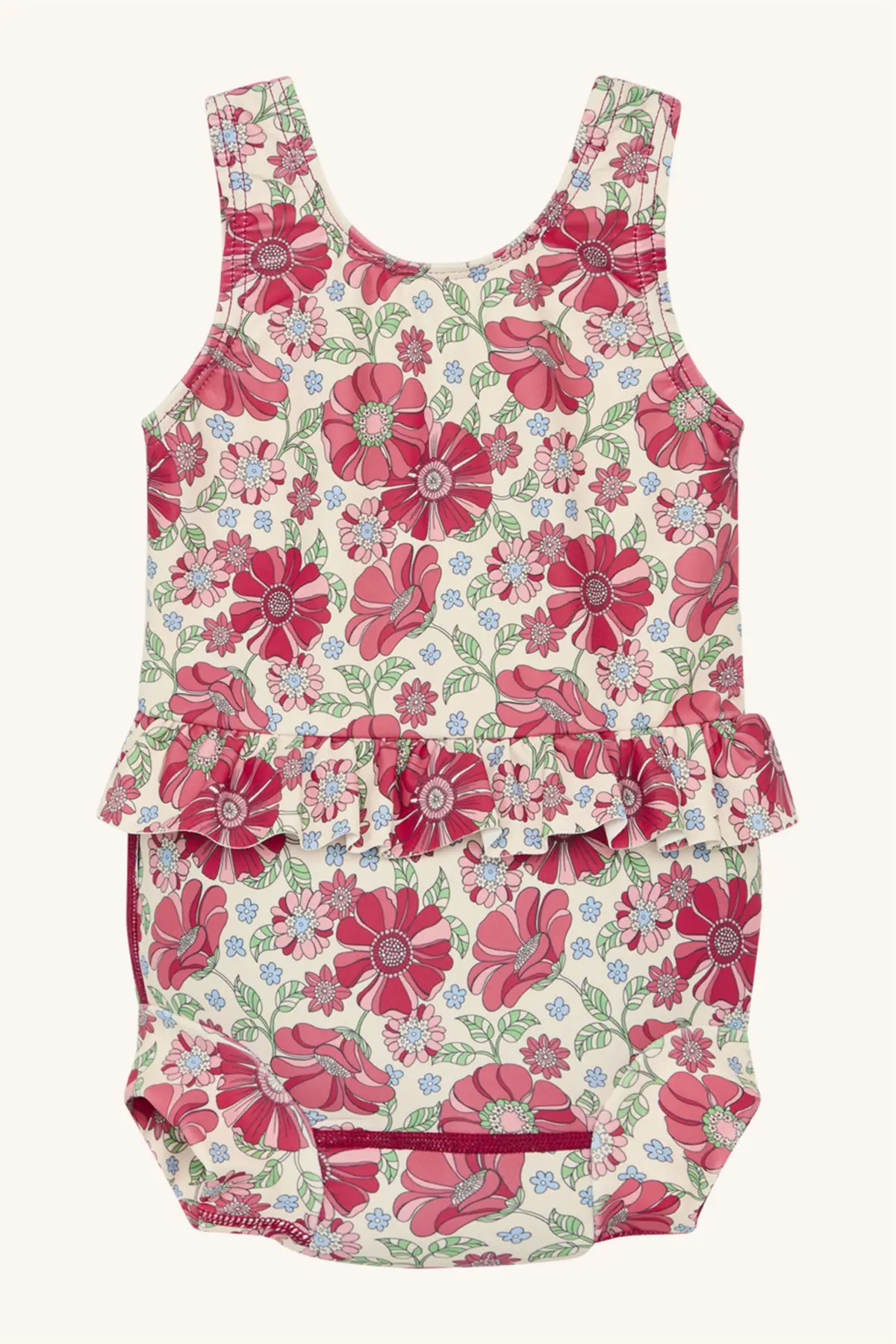 HCMaddie - Blebadedragt med blomster Alm produkt hustandclaire