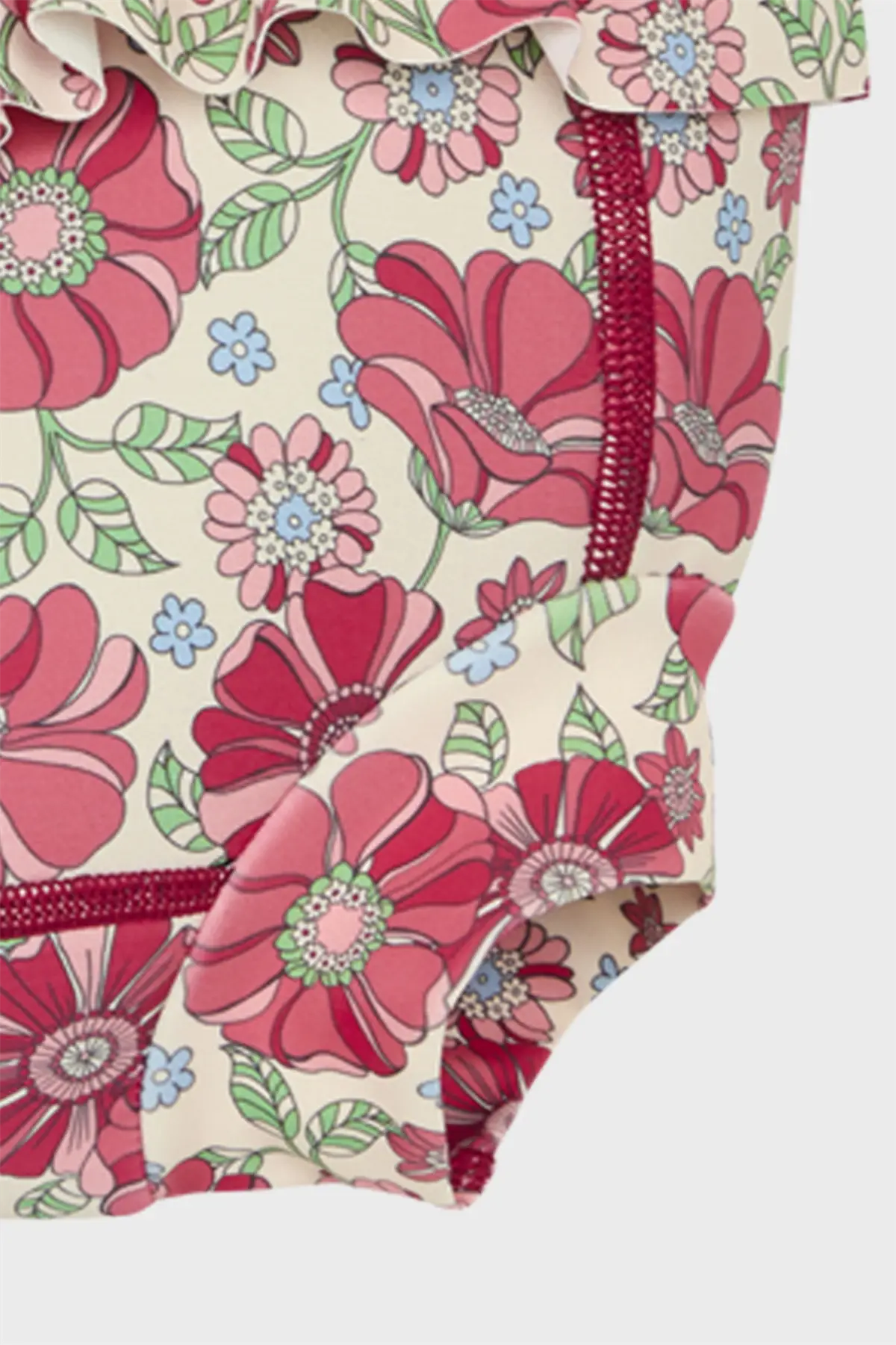 HCMaddie - Blebadedragt med blomster Alm produkt hustandclaire