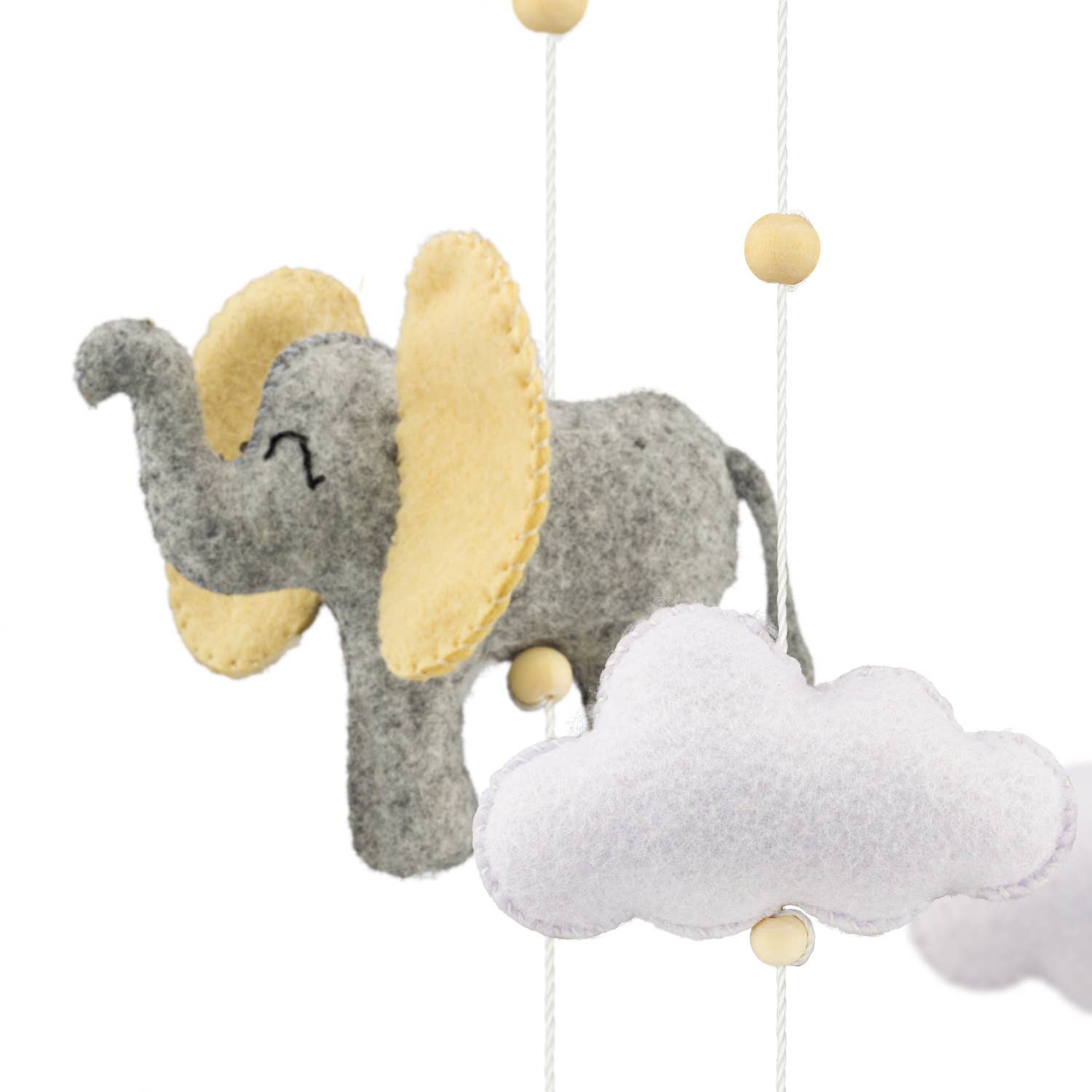 MOBIL: ELEFANTERNE Baby tilbehør Ulysse Couleurs d'Enfance