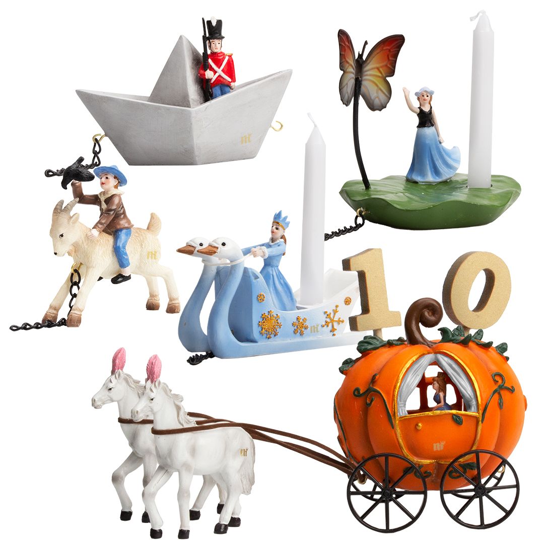 Magni | Fødselsdagstog - H.C. Andersen & Brdr. Grimm samleobjekt Alm produkt Magni