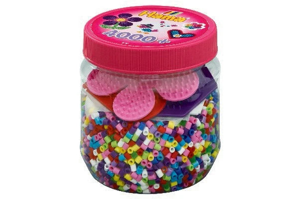 HAMA Hama perler 4000stk +3ass stiftplader Alm produkt 123Unik