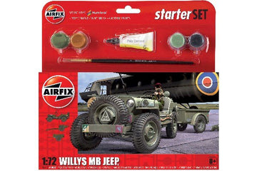 Airfix Jeep MB 1:72 Alm produkt 123Unik