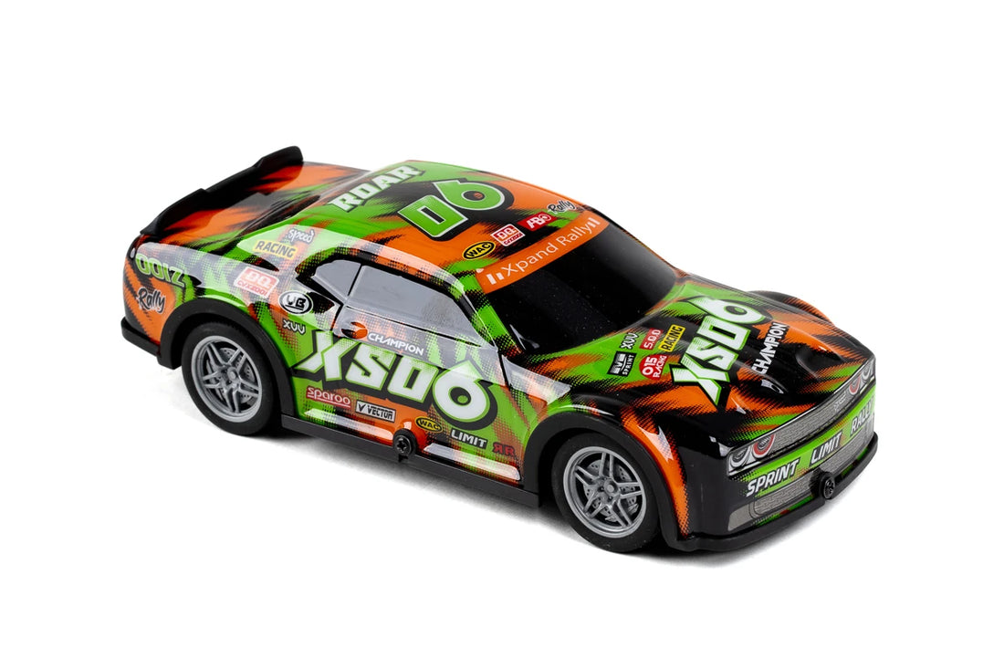 TEC-TOY Roar SXO6 w/light R/C 1:22, 2,4GHz, green/orange Alm produkt 123Unik