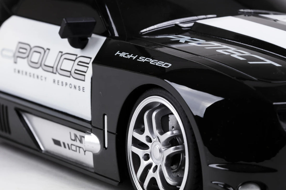TEC-TOY Police Chase R/C 1:12, 2,4GHz 7,4V Li-Ion, black