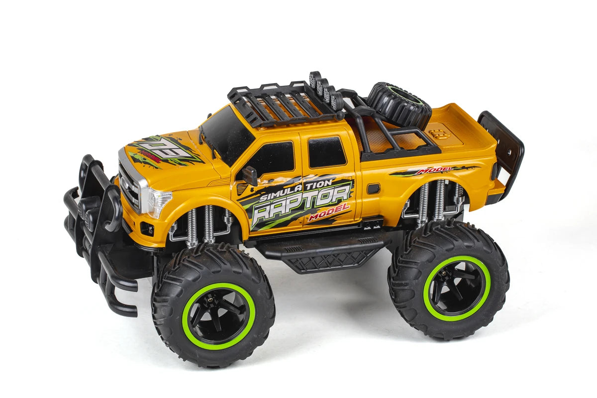 TEC-TOY Raptor R/C 1:12, 2,4GHz 7,4V Li-Ion, yellow