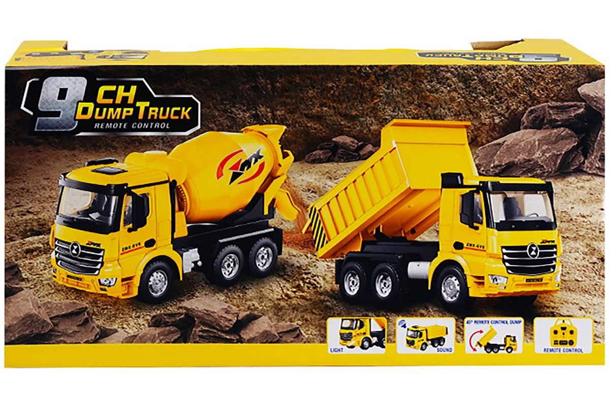 MX R/C Constructions Dumper R/C 1:18 2,4GHz, 3,7V Li-Ion, 9 channels