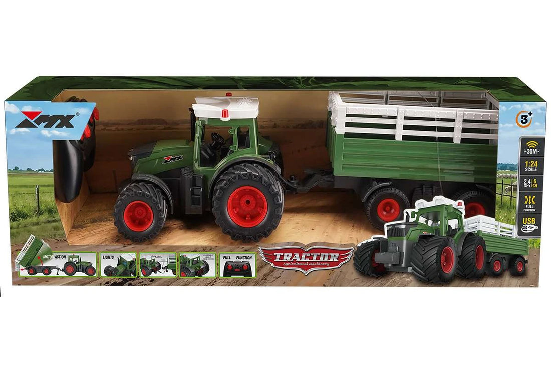 MX R/C Constructions Tractor R/C w/hanger & light 2,4GHz, 3,7V Li-Ion