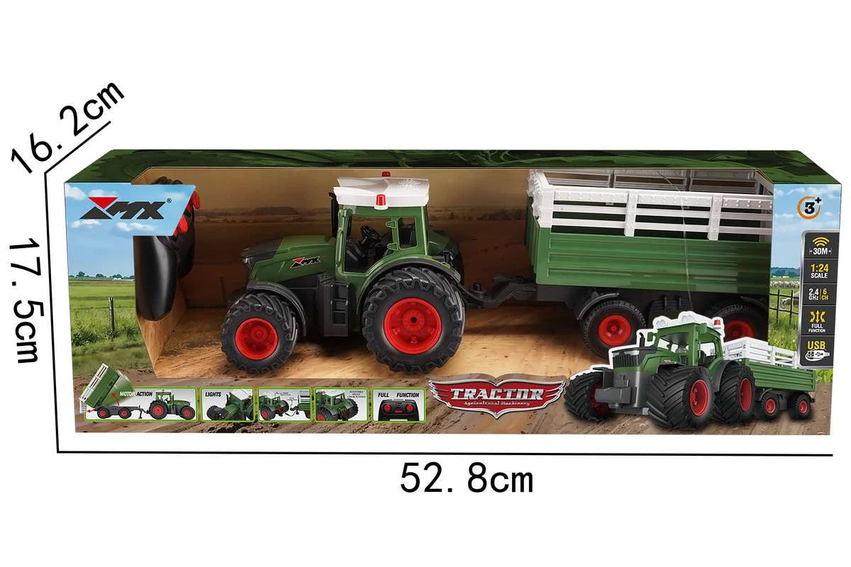 MX R/C Constructions Tractor R/C w/hanger & light 2,4GHz, 3,7V Li-Ion