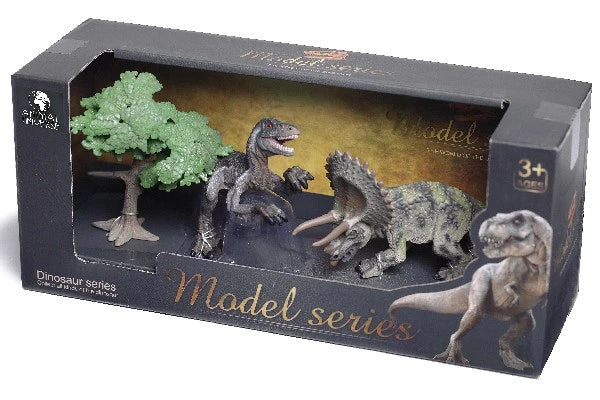 Dinosaur Figur med Planter - Lille Legetøj til Børn ass. Legetøj Min Egen Verden.dk