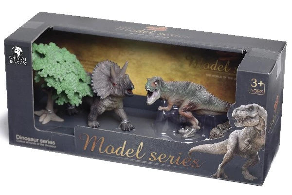 Dinosaur Figur med Planter - Lille Legetøj til Børn ass. Legetøj Min Egen Verden.dk