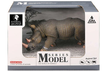 Animal Universe Næsehorn i åben æske Min Egen Verden.dk