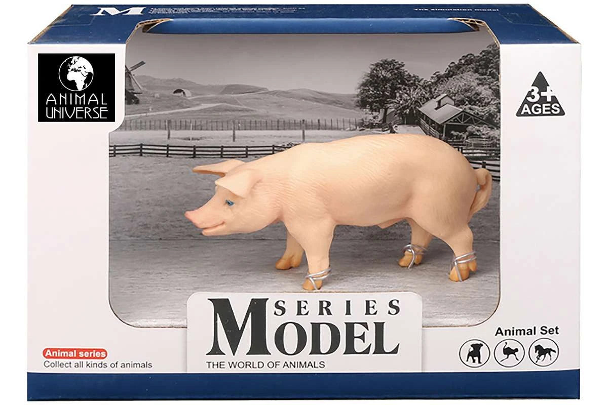 Animal Universe Gris-Orne i åben æske 17x8,5x12cm Legetøj Min Egen Verden.dk