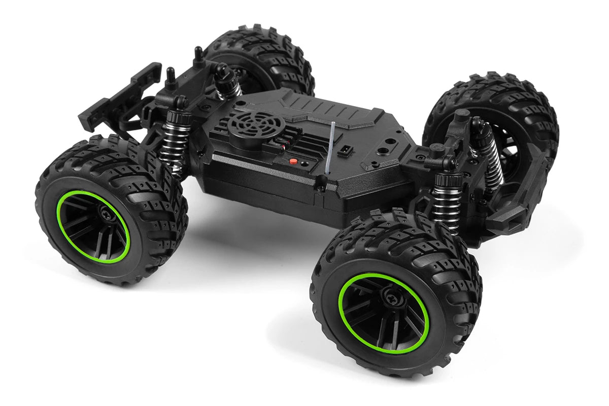BLACKZON Spryte MT 1/20 4WD Electric Monster Truck - Green Alm produkt 123Unik
