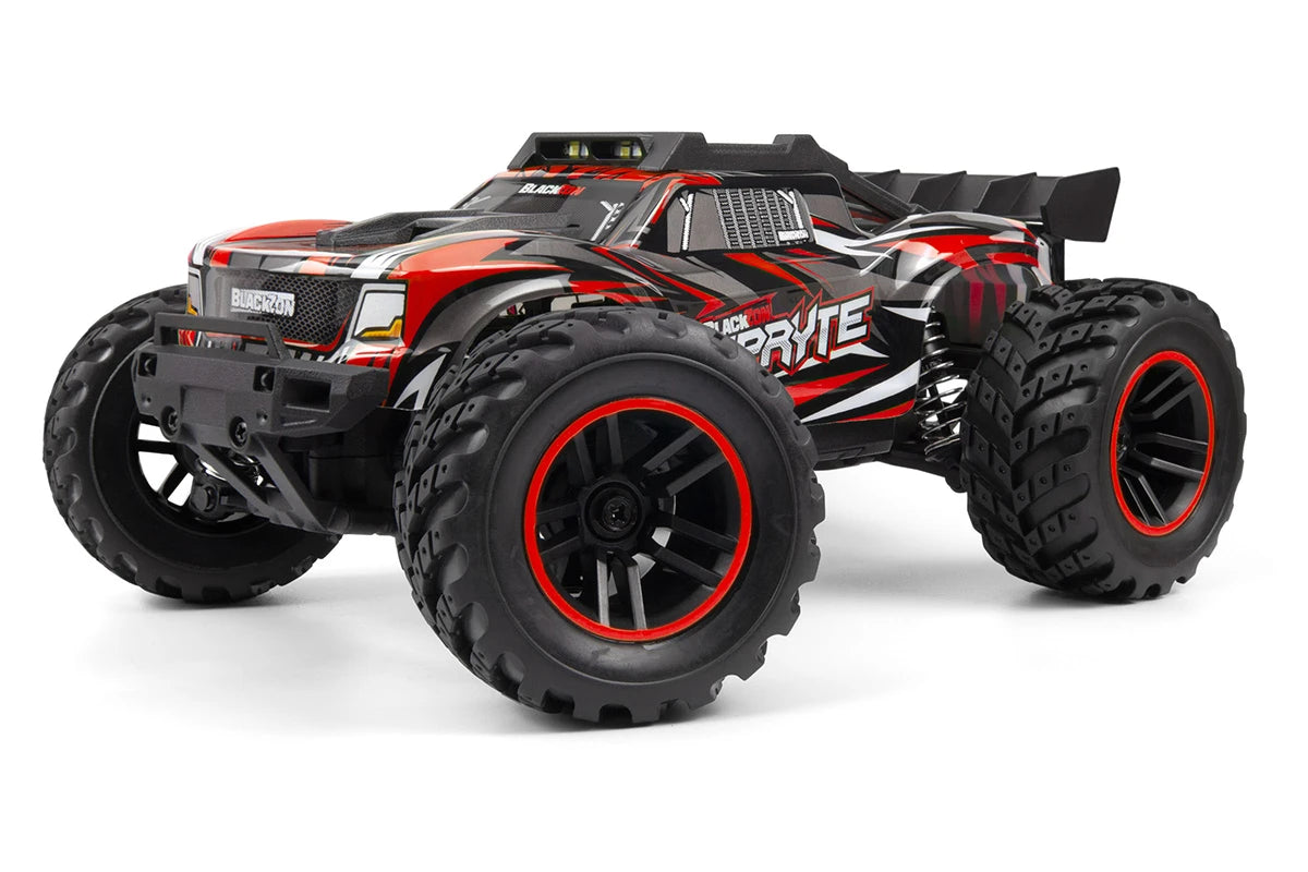 BLACKZON Spryte MT 1/20 4WD Electric Monster Truck - Red Alm produkt 123Unik