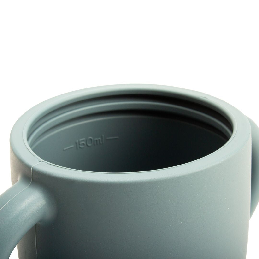 Magni | Silikone kop med drikketud. Blå, LFBG godkendt Alm produkt 123Unik